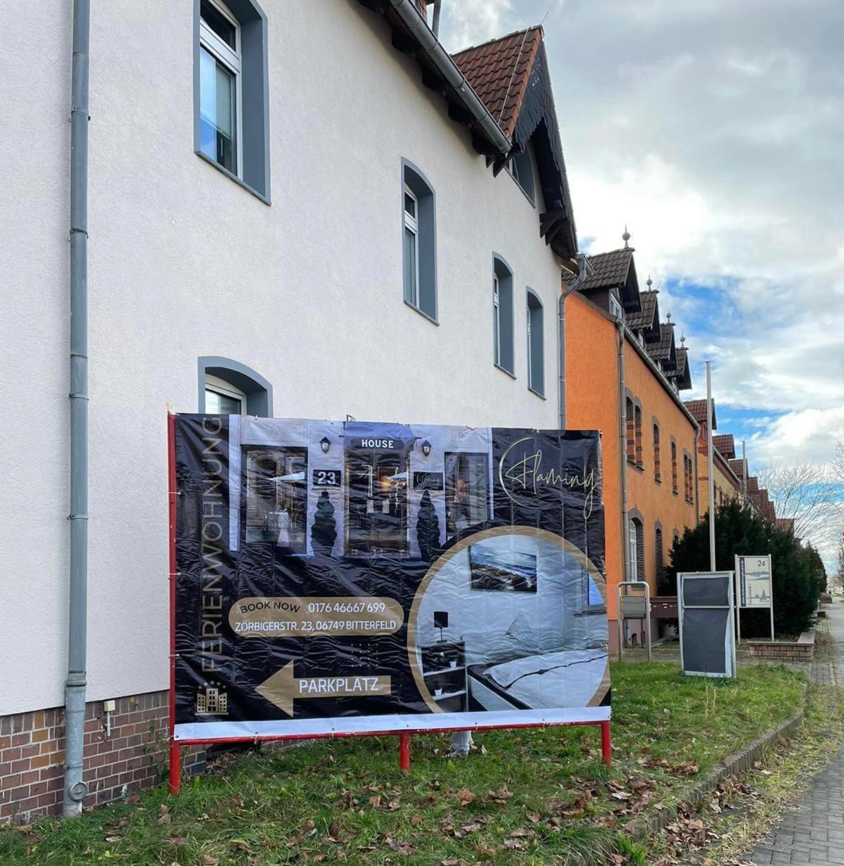 Ferienwohnung Flaming House Bitterfeld Экстерьер фото